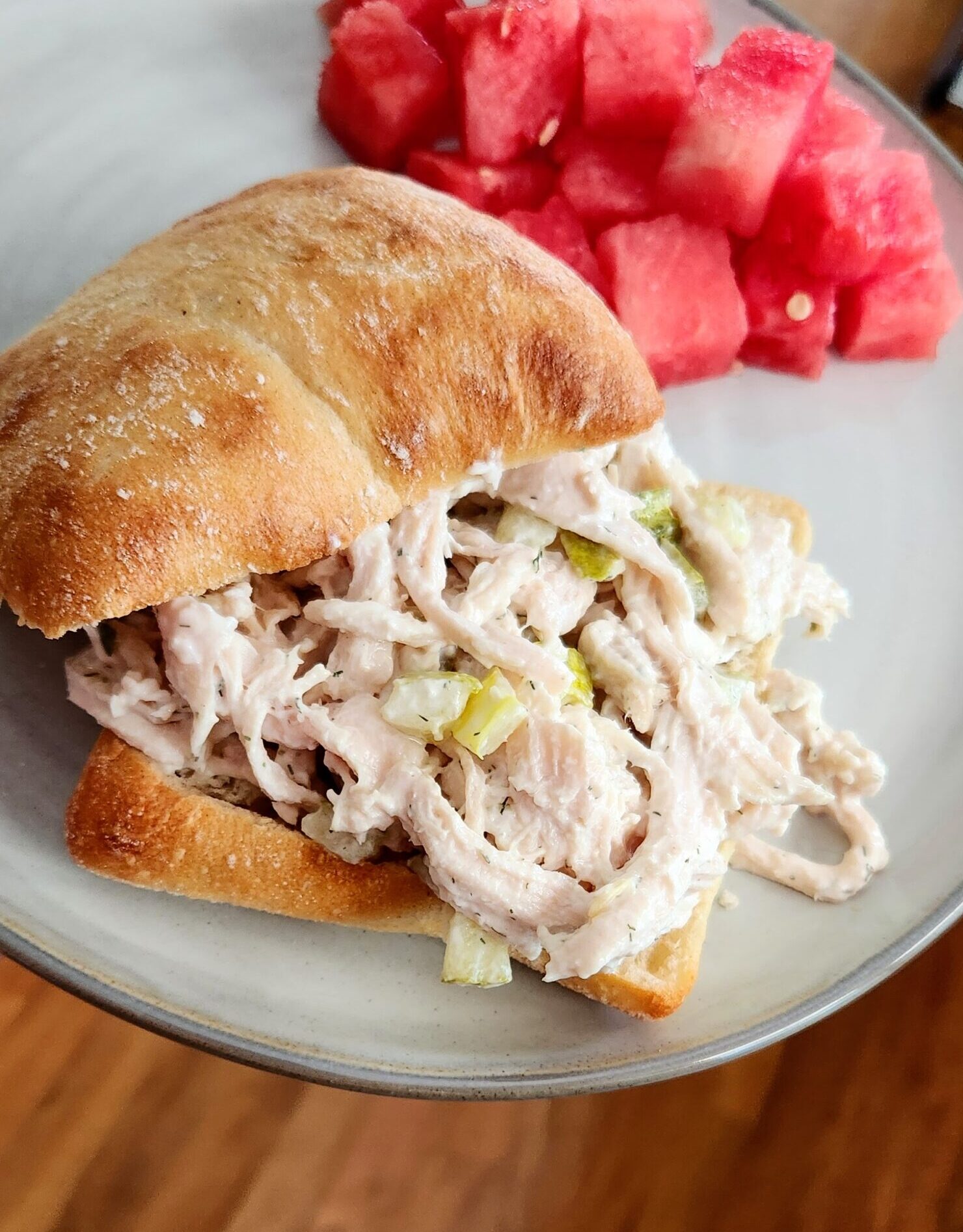 Dill Pickle Chicken Salad