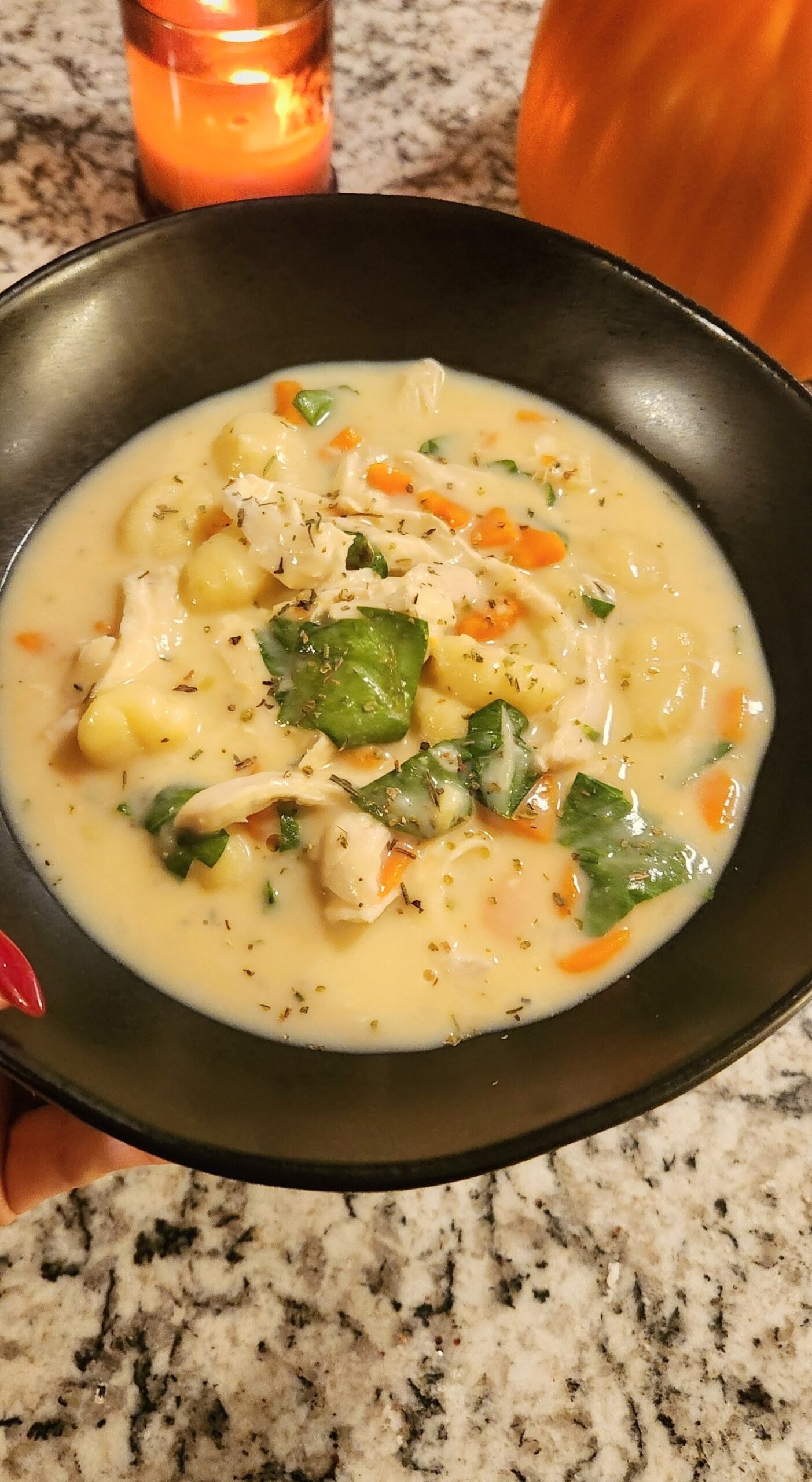 Creamy Chicken Gnocchi Soup