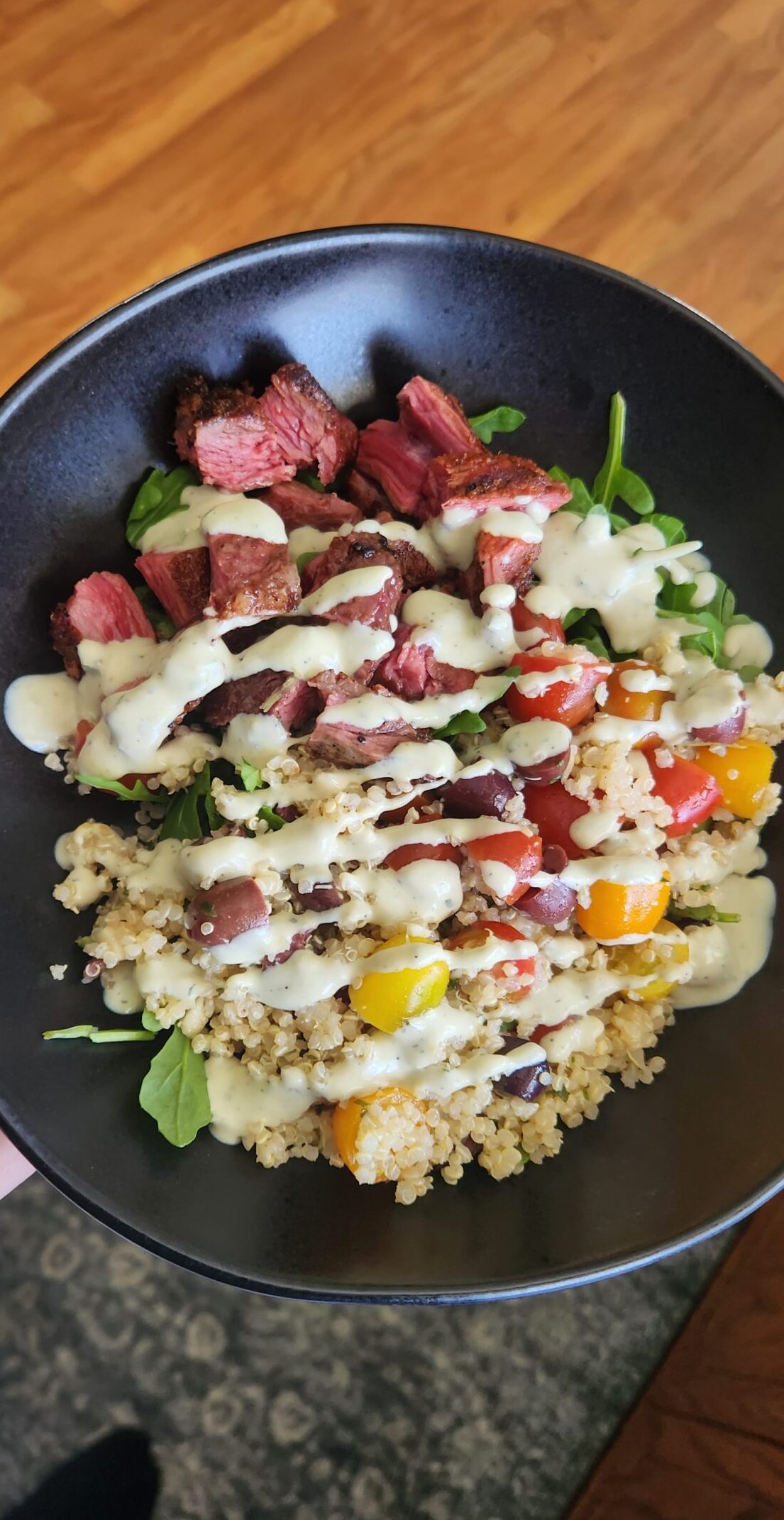 Mediterranean Steak & Quinoa Bowl